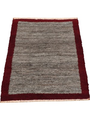 Kilim Antik Uzun Tüylü Shaggy Tülü Yün Halı 1622 - Yeni - Gri