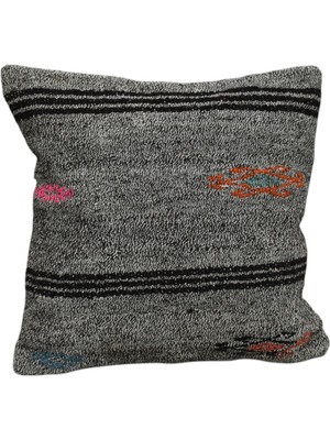 Kilim Antik El Dokuma Kilim Kırlent Yastık Kılıfı 1472 - Yeni - Çok Renkli