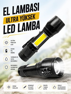Magne Hs-41 El Lambası Ultra Yüksek LED Lamba - TGR2196-5907