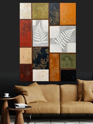 Kanvassepetinet Soyut Geometrik Yüksek Kaliteli Yağlı Boya Dokulu Kanvas Canvas Tablo Kanvas Tablo Canvas Tablo Duv