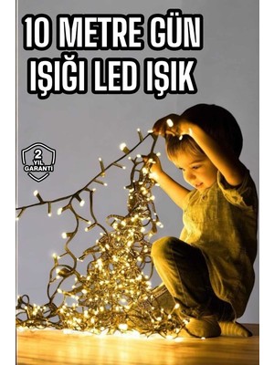 Uravas Store 10 Metre LED Işık Saçaklı Dekoratif Şerit LED