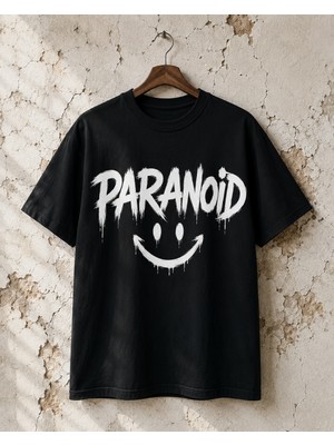 Carismatisort Paranoıd Paranoyak Gülücük  Bay Bayan Erkek Kadın Tişört Tshirt