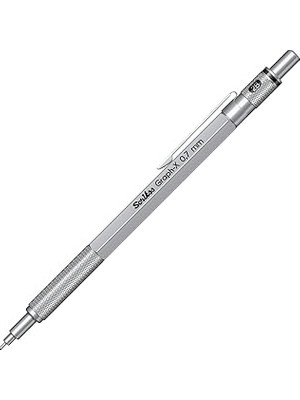 Uravas Store Scrikss Office Graphx Mekanik Kurşun Kalem Saten Gri 0.7 mm