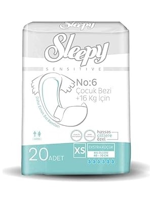 Uravas Store Xs Ekstra Küçük Bel Bantlı Yetişkin Bezi (1 x 20 Adet)
