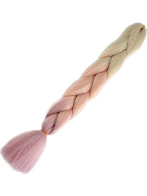 Uravas Store Afrika Örgülük Ombreli Sen  100 Gr. / Platin / Soft Tcu / Soft Lila