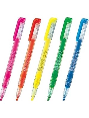 Uravas Store Zebra Sparky-1 Fosforlu Kalem 5li Pvc