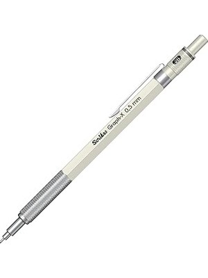 Uravas Store Scrikss Office Graphx Mekanik Kurşun Kalem Beyaz 0.5 mm