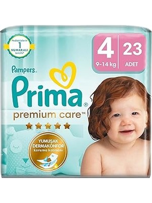 Uravas Store Prima Bebek Bezi Premium Care 4 Numara 23 Adet