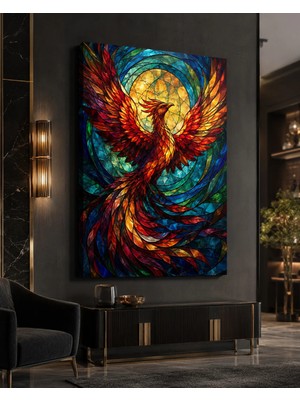 Premium Siyah Krem Kıvrımlar Altın Dokulu Kanvas Tablo