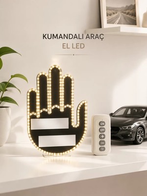 Techugo Aracınız Için Eğlenceli ve Güvenli Iletişim: LED Jest Lambası Uzaktan Kumandalı Kolay Montaj