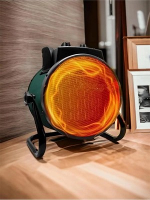 Etorva Store Ultra Güçlü 3000 Watt Taşınabilir Elektrikli Portatif Isıtıcı Soba Sıcak Hava Üfleyen Fan