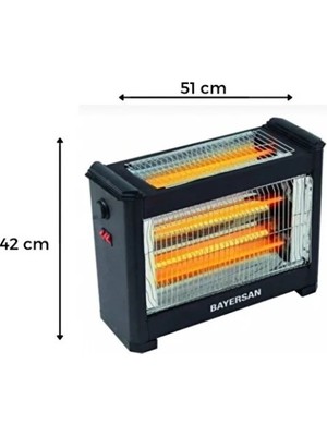 AvantajAl Şömine Tipi Isıtıcı Soba 1800W