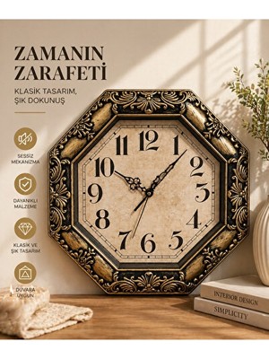 Nomikase Sekizgen Tasarımlı Sessiz Akar Duvar