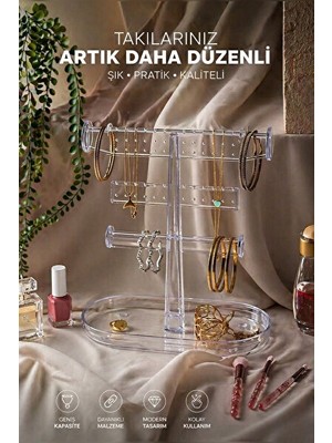 Nomikase Masaüstü Takı ve Kolye Düzenleyici Standı
