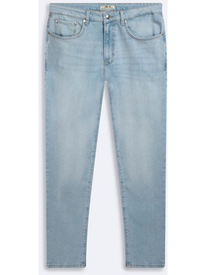 LTB Renar L Tapered Slim Orta Bel Light Indigo Jean Pantolon