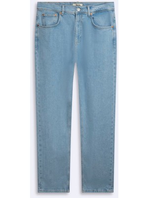 LTB Lıoren L Düz Paça Orta Bel Light Indigo Jean Pantolon