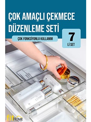 Nomikase Renkli Çok Amaçlı Makyaj ve Takı Seti, 7 Parça ile Düzenli Kullanım