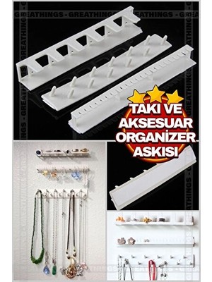 Nomikase Dokuz Parçalı Takı ve Aksesuar Askılık Seti