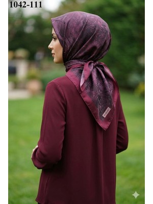 Vel Scarfs Velscarfs Soft Pamuk Parla Eşarp (Bordo) 1042-111