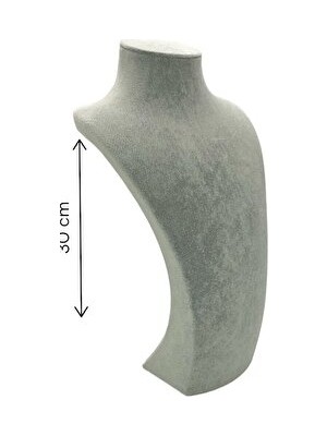 Nomikase Elisa Kolye Mankeni - Kuyumcu Kalitesinde Takı Çekim Standı, 30 cm