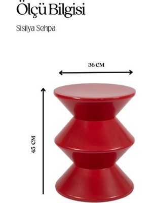 Aryaco Kids Sisilya Yan Sehpa-Yeşil