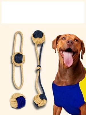 Esranın Dünyası Üçlü Set Köpek Oyuncağı, Diş Sağlığı Için Ideal