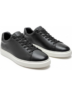 By Barretti Siyah Floeter Deri Büyük Numara Sneaker