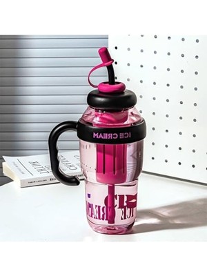 Esranın Dünyası Pipetli Suluk, 1300 ml Meyve Aromalı Su Şişesi
