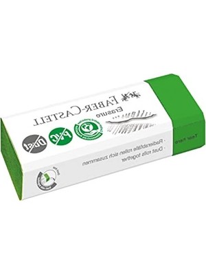 Esranın Dünyası Pvc Içermez Yeşil Silgi - Faber-Castell, Toz Tutmaz