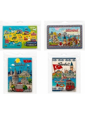 Aydogan's Istanbul Temalı Silikon Buzdolapı Süsü Magnet