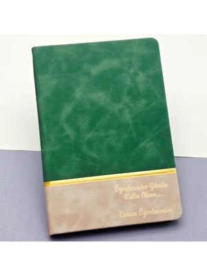 Aydogan's Öğretmenler Günü Hediyesi Yeşil Defter