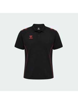Hummel 912456 Target Kamp T-Shirt Siyah-Kırmızı