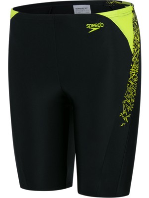 Speedo Boom Spl Jam Jm Blackgreen Erkek Çocuk Mayo