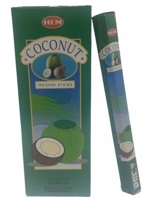 Aydogan's Hem Coconut  Aromalı Çubuk Tütsü