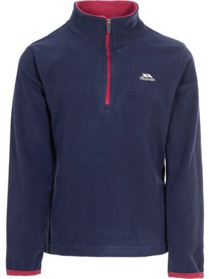 Trespass Sybil-Female Microfleece Kız Çocuk Mavi Polar