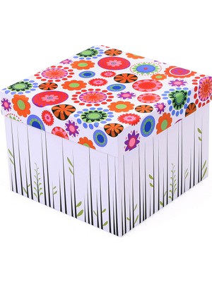 Decobox Dekoratif Hediye Kutusu (25X25X20 Cm)