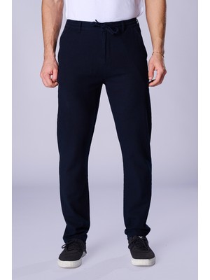 Twister Crespo 870-01 Beli Lastikli Belden Bağlamalı Yandan Cepli Pamuklu Erkek Jogger Pantalon
