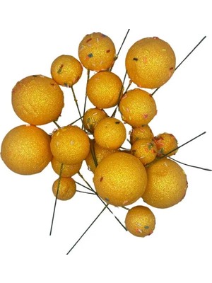 Depposite Şekerli Top Süs Mix Turuncu