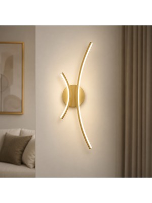 Avizego Yumi LED Duvar Apliği Eskitme Renkli E-27 Duy Tipi Her Yöne Işık Yönü Modern Tasarım