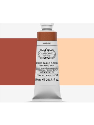Lefranc&Bourgeois : Charbonnel : Baskı & Gravür Mürekkebi : 60 ml : Sanguine