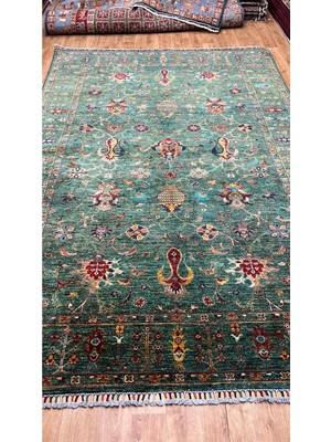 Türkmen Rug El Dokuma Afghan Halısı
