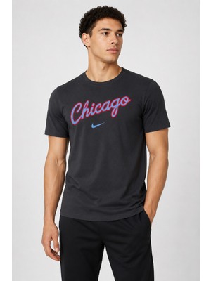 Nike Chicago Bulls Essential City Edition Tee Erkek Tişört