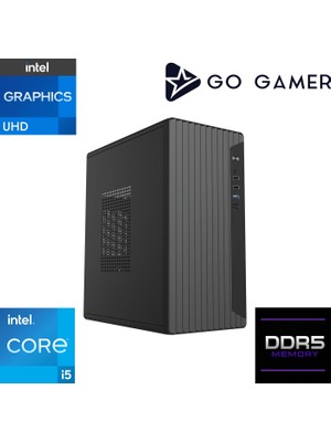 Go Gamer E169 Intel Core I5 13400 / 16GB Ddr5 / 256GB SSD / Intel UHD Graphics / Oem Ev Ofis Paket