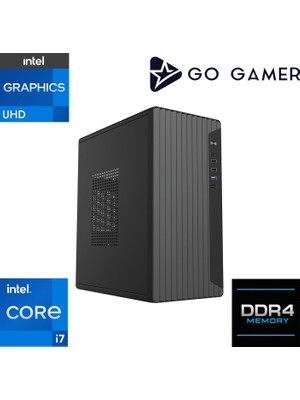 Go Gamer E472 Intel Core I7 13700 / 16GB Ddr4 / 1tb SSD / Intel UHD Graphics / Oem Ev Ofis Paket