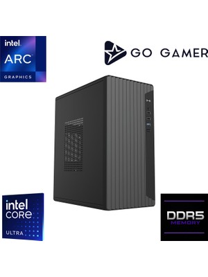 Go Gamer E178 Intel Core Ultra 5 225 / 16GB Ddr5 / 256GB SSD / Intel Hd Arc Xe2 Integrated Graphics / Oem Ev Ofis Paket