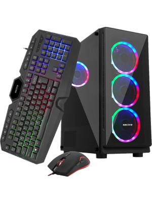 Seclife GM-1292 I7-12700KF 16GB 500GB SSD 8gb RX580 500W Dos Oyuncu Pc