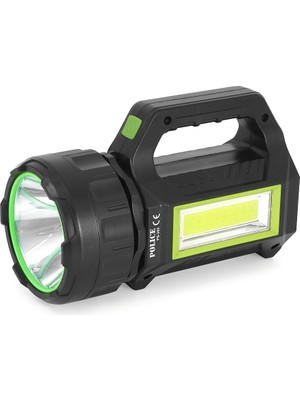 Die Grup PS-385 Şarjlı Spot Fener 30W Cob LED Solar Powerbank Özellikli