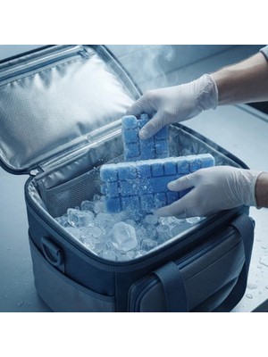 AvantajAl Plastik Buz Aküsü - Dolu - Uzun Süre Soğuk Tutan Ideal Soğutucu