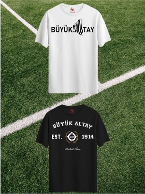 Rabona Fashion Büyük Altay Taraftar Koleksiyonu 2'li Tişört Seti