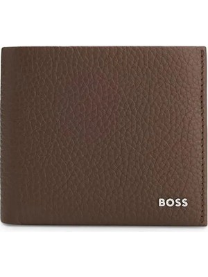 Boss Erkek Kapamasız Kartlık ve Nakit Bölümlü Kahverengi Cüzdan 50529496-218